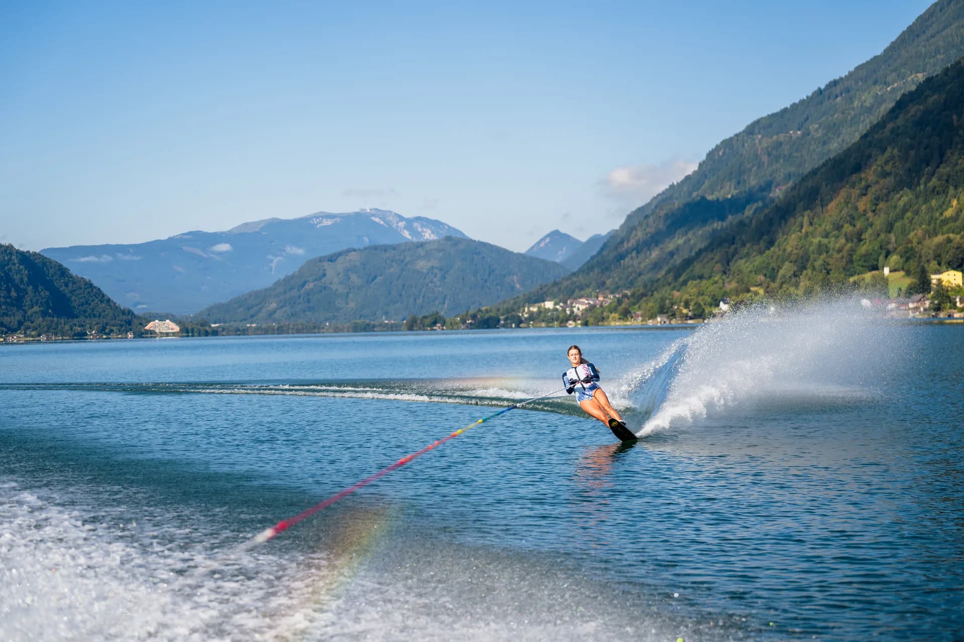 Wasserski auf dem Ossiacher See