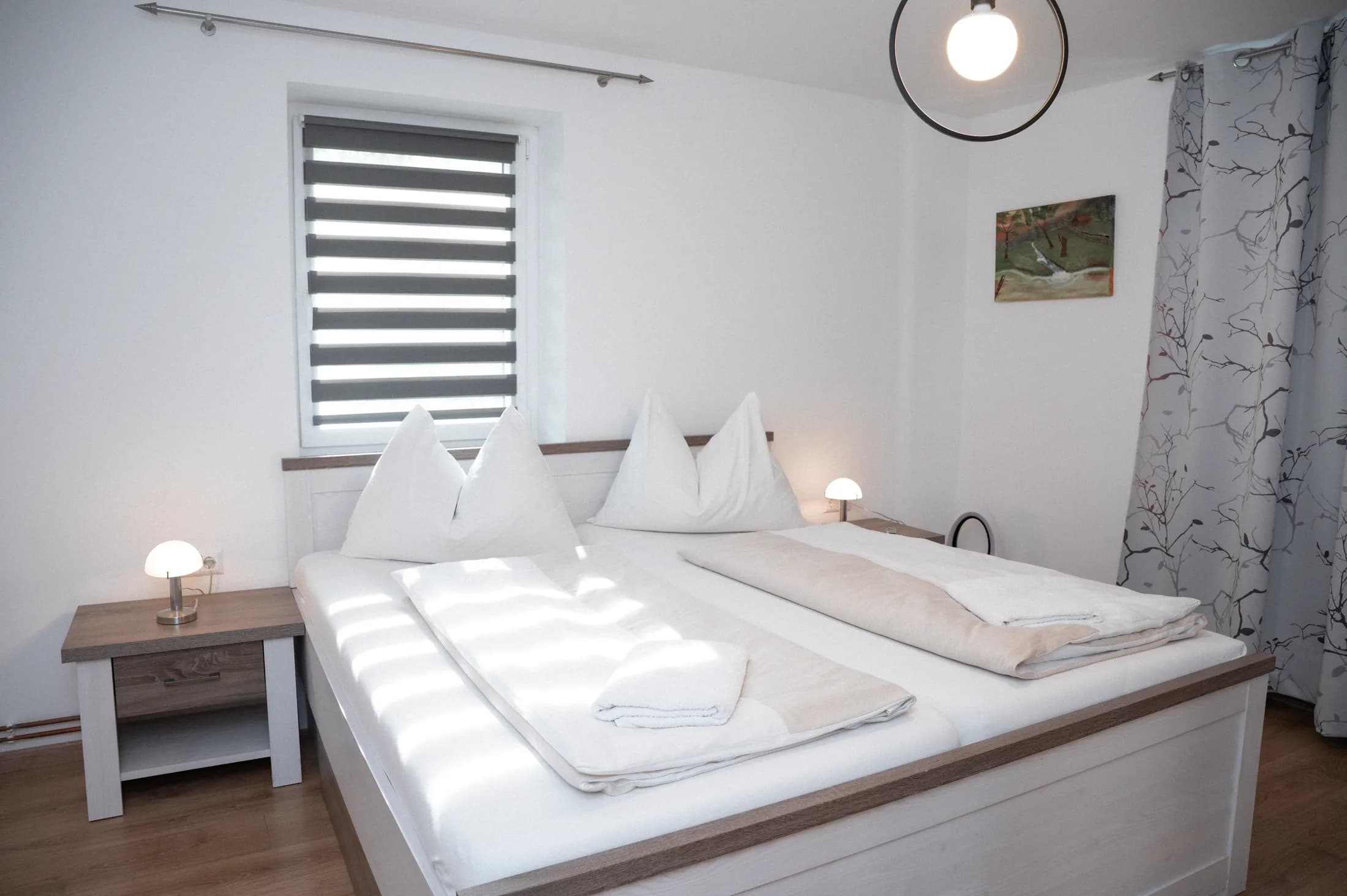 Suite mit komfortablem Doppelbett